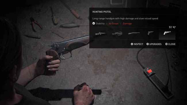 The Last of Us 2 Hunting Pistol