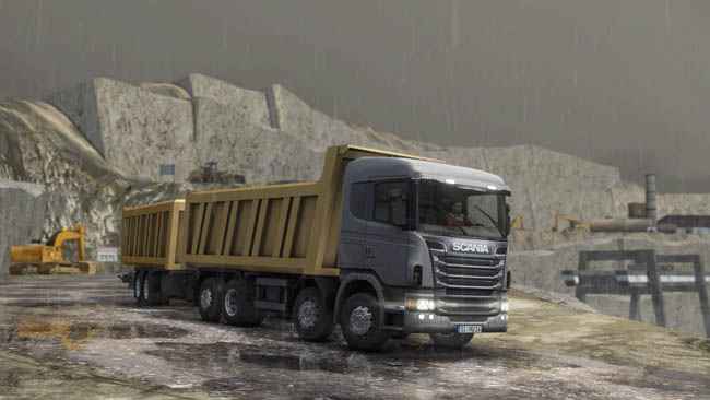 Simulatore di camion e logistica