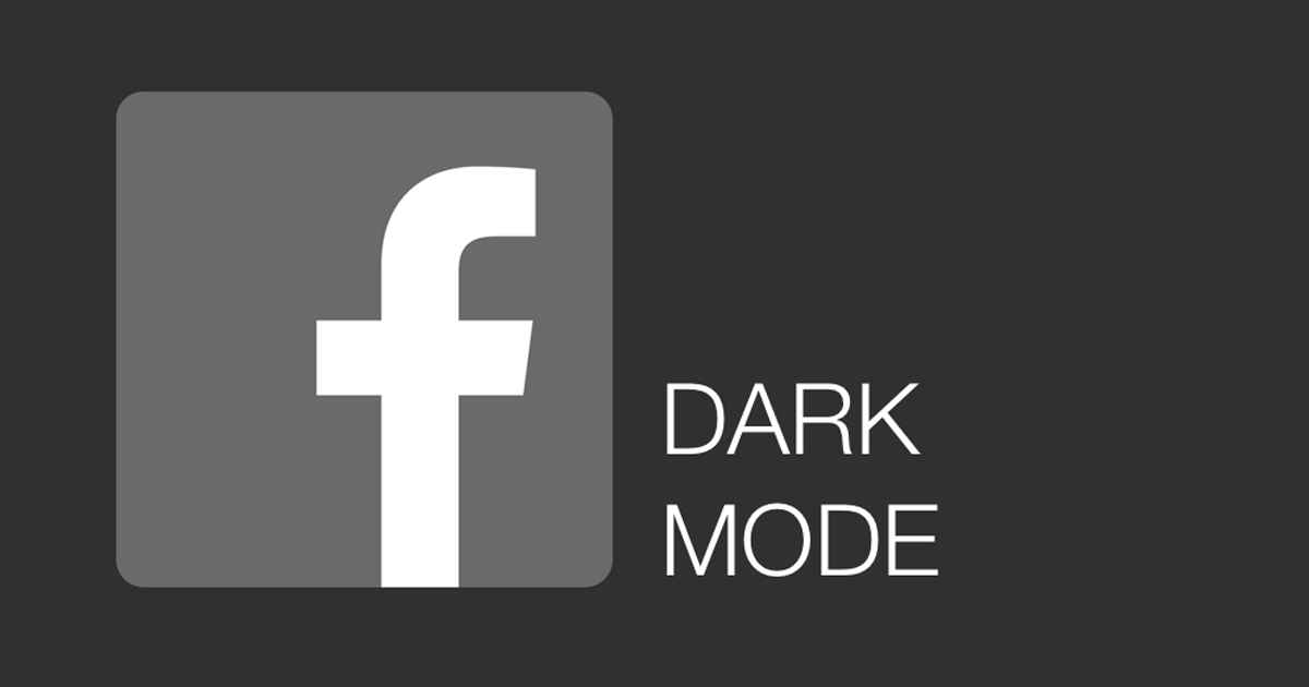 Facebook Dark Mode