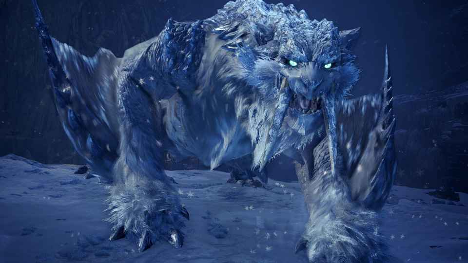Monster Hunter World Adds Frostfang Barioth for a Limited Time Only