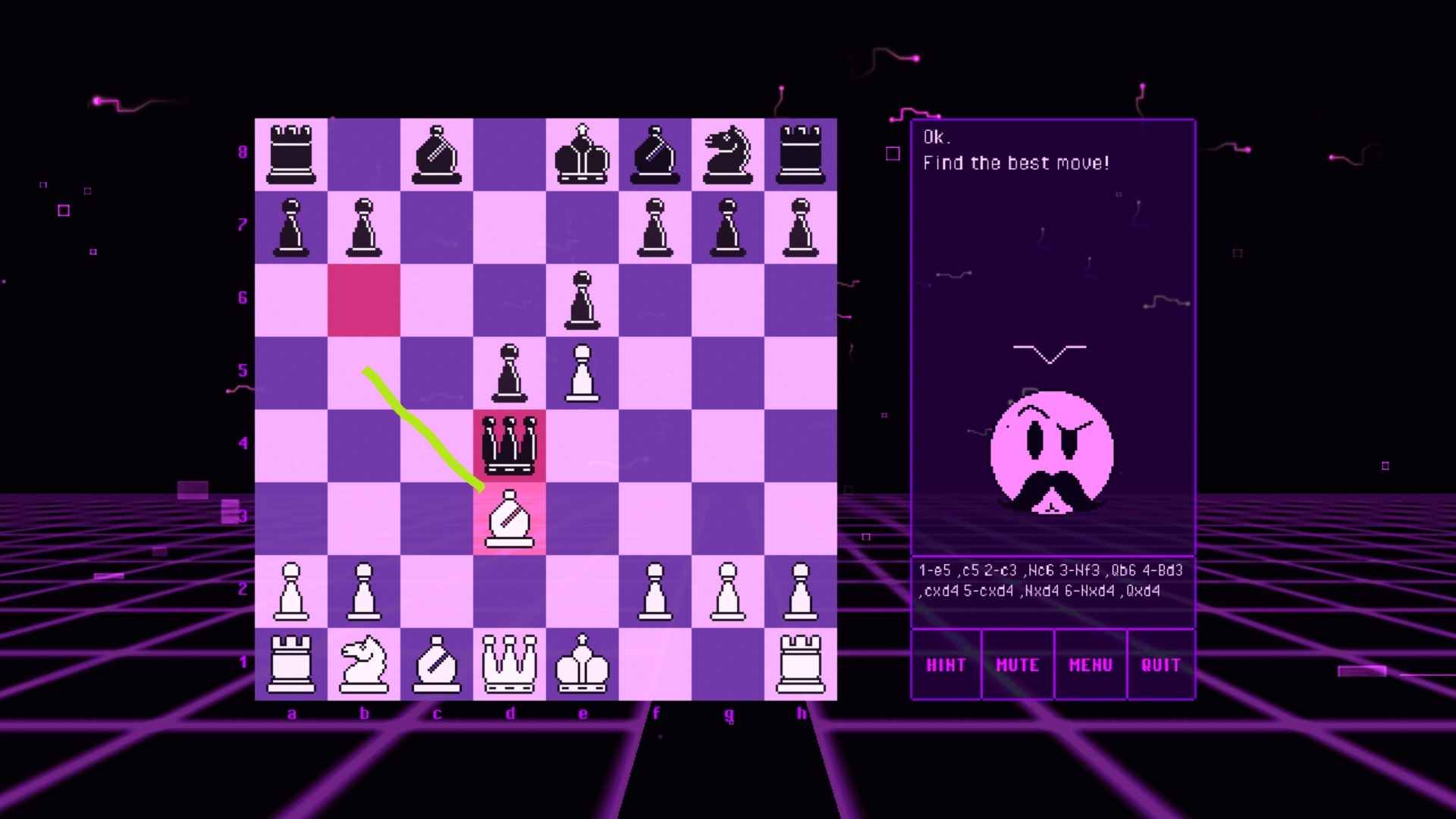 BOt.vinnik Chess: Opening Traps French Defense