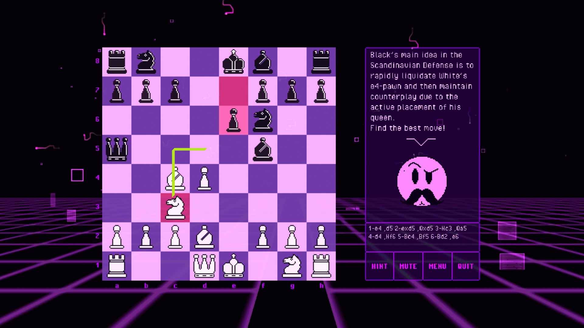 BOt.vinnik 체스: Opening Traps Scandinavian Defense