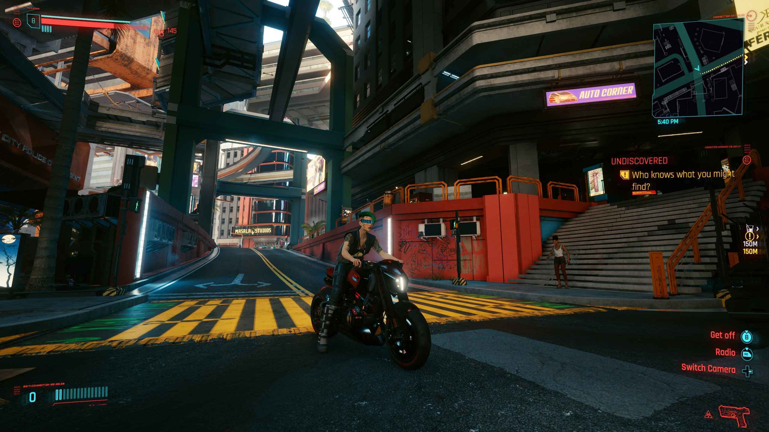 Cyberpunk 2077 Le vélo de Jackie