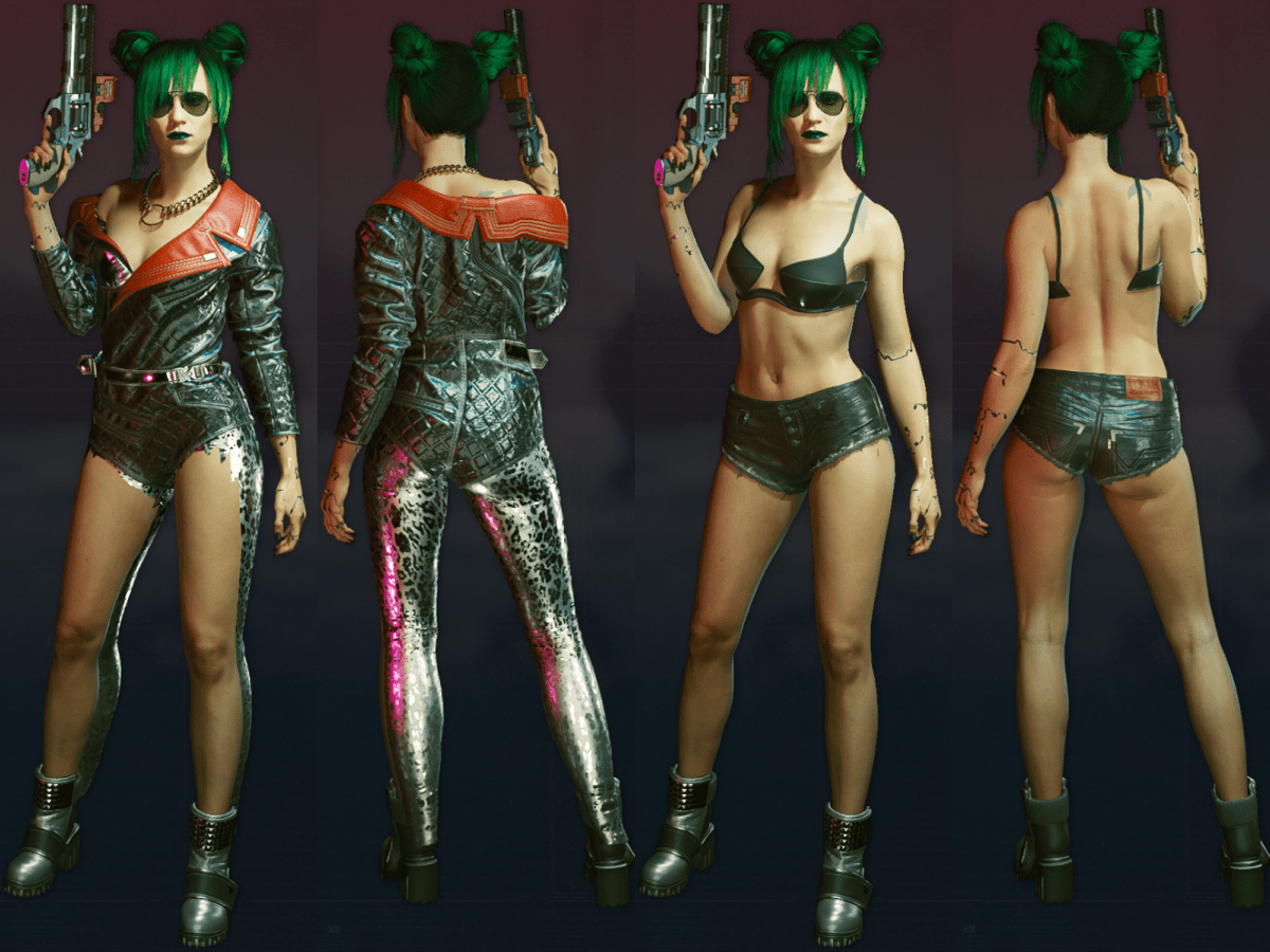 Cyberpunk 2077 Rocket Armor Set