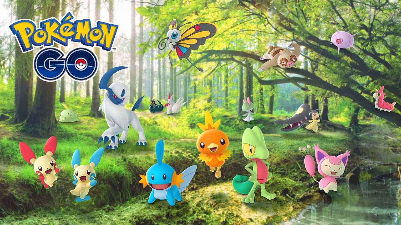 Événement de célébration Pokemon GO Hoenn