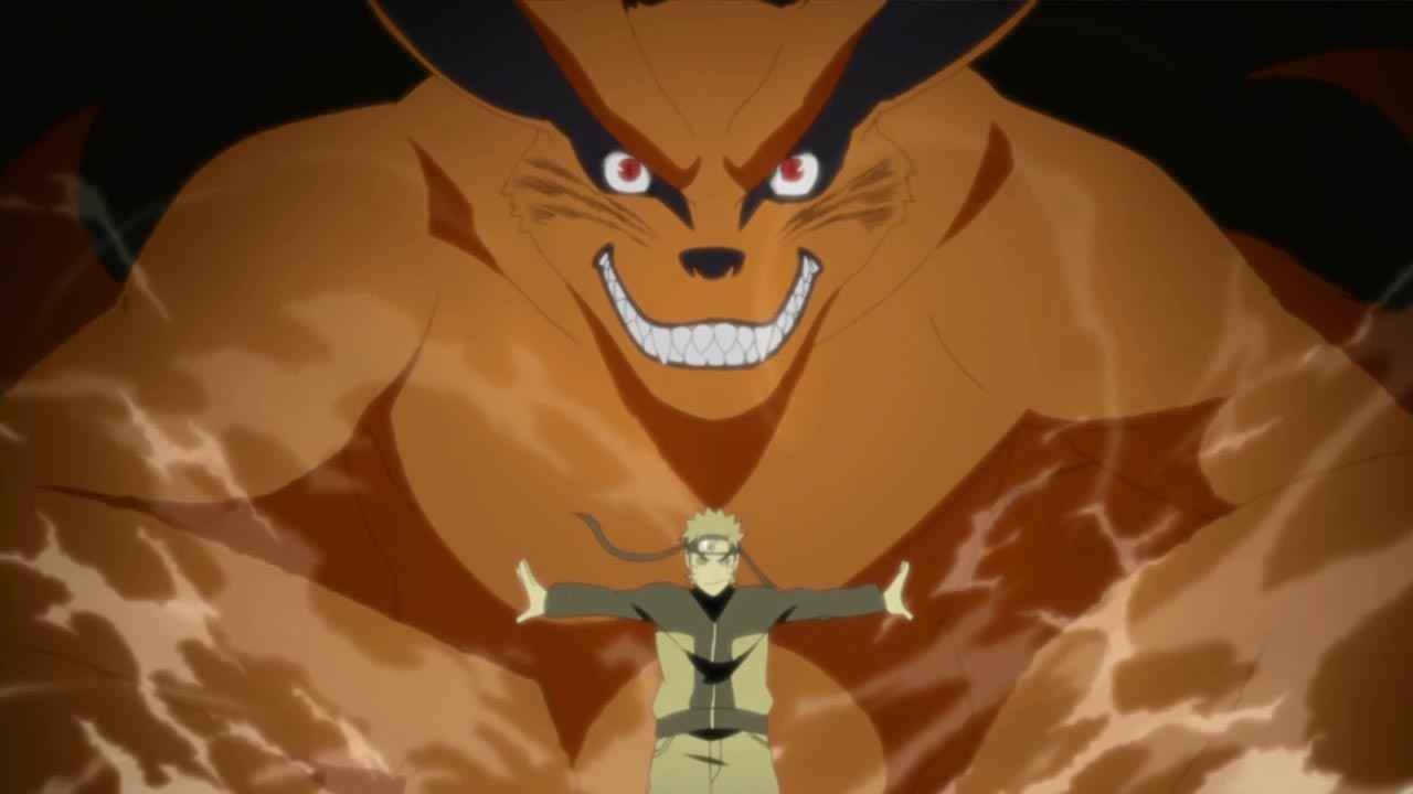 Naruto and Kurama