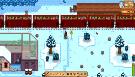 Il treno della Stardew Valley