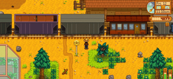 Train de Stardew Valley