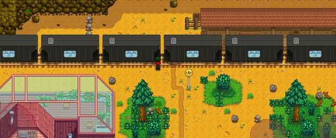 Il treno della Stardew Valley