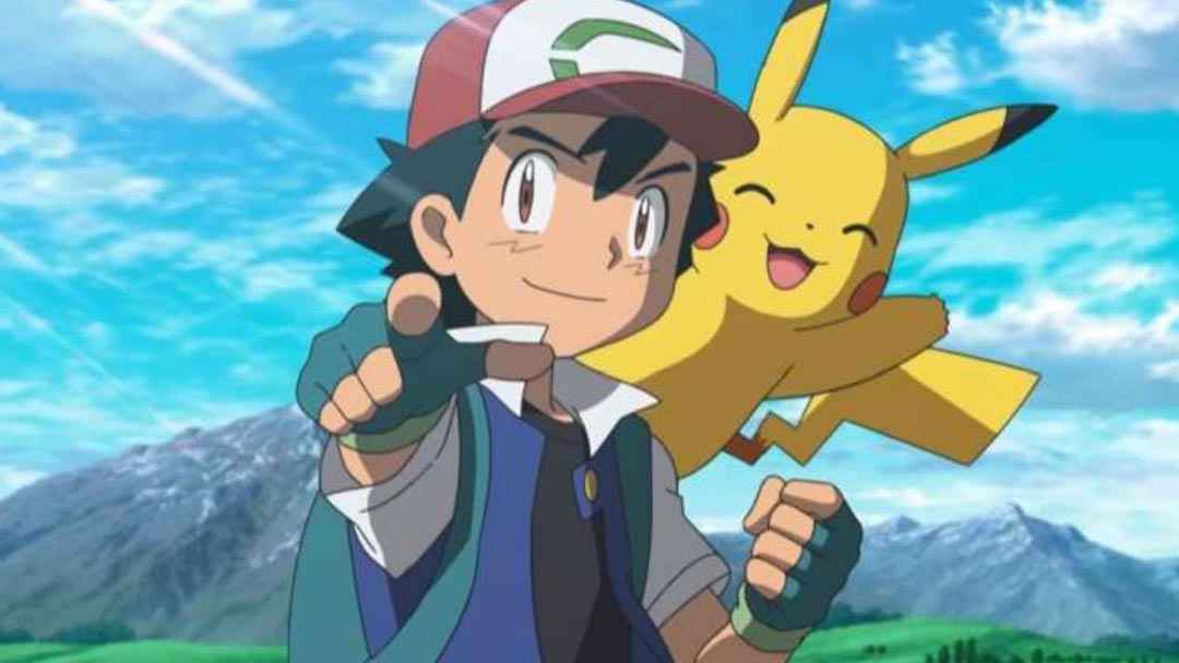 Pokemon Ash and Pikachu