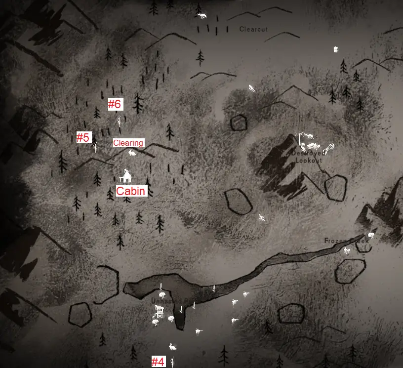 The Long Dark - Mystery Lake Sapling Locations Guide
