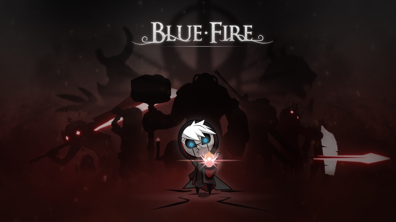 Blaues Feuer