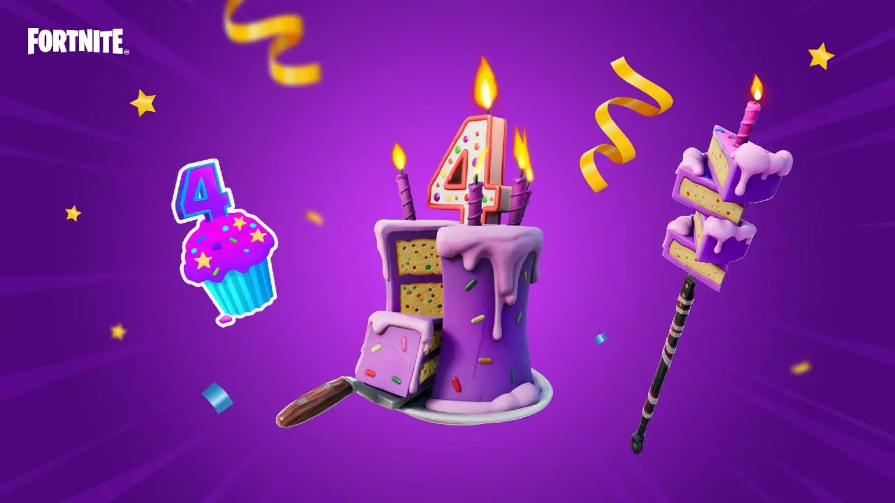 Fortnite to Celebrate its 4th Year With Free In-Game Rewards
