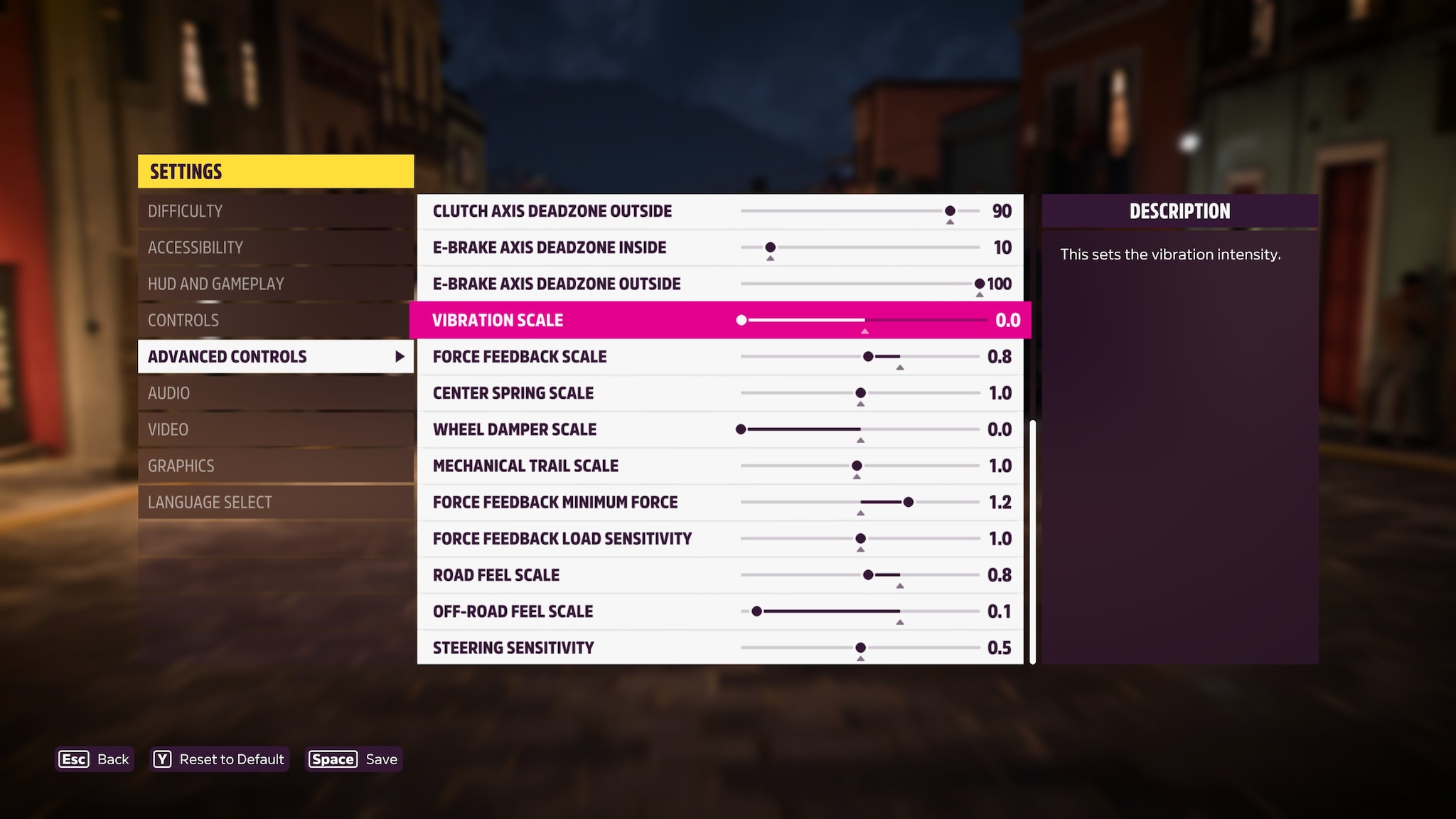 настройка руля для дрифта forza horizon 5