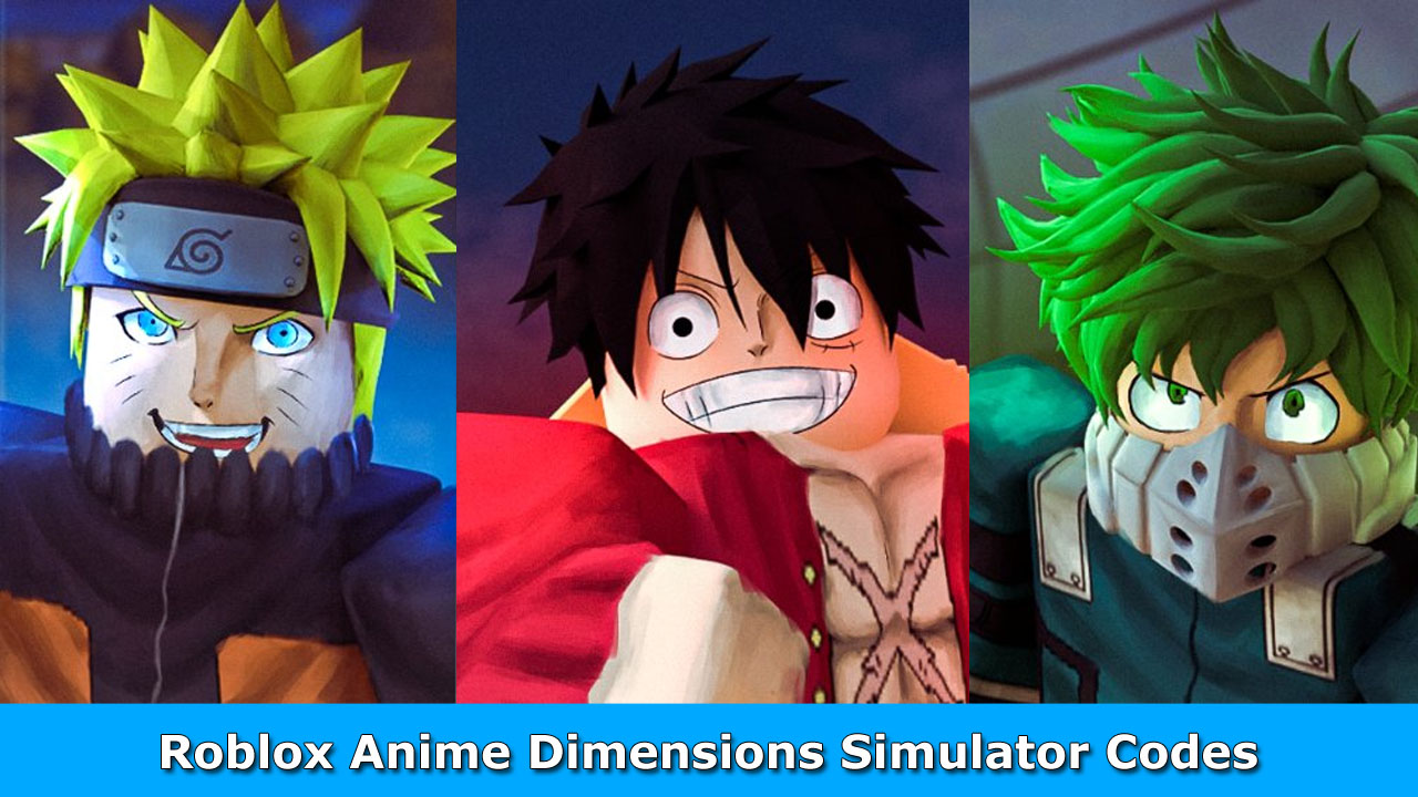 Anime Dimensions Simulator