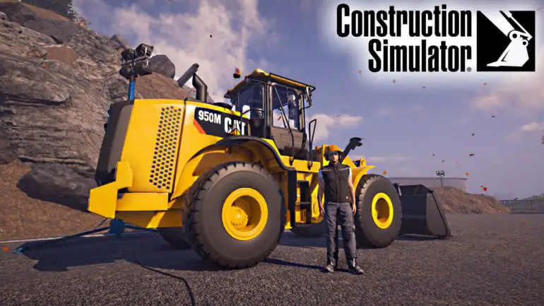 Construction Simulator Update 1 Klebenotizzettel: Skip Tutorial Option, Bug Fixes, und mehr