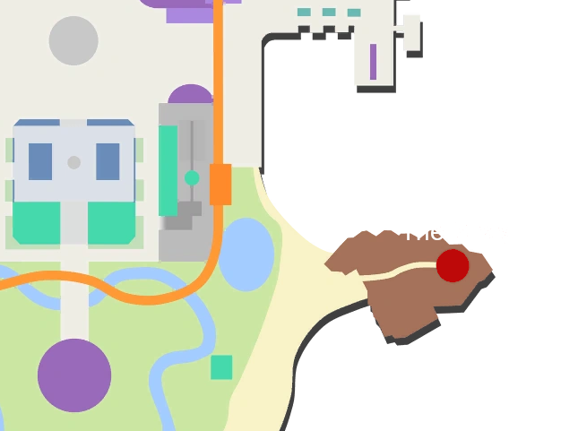 The Stray on map