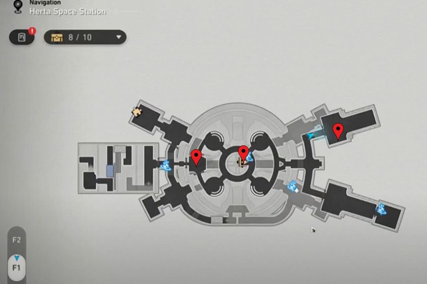 Herta Space Station Memory Bubble Locations- Dove trovare