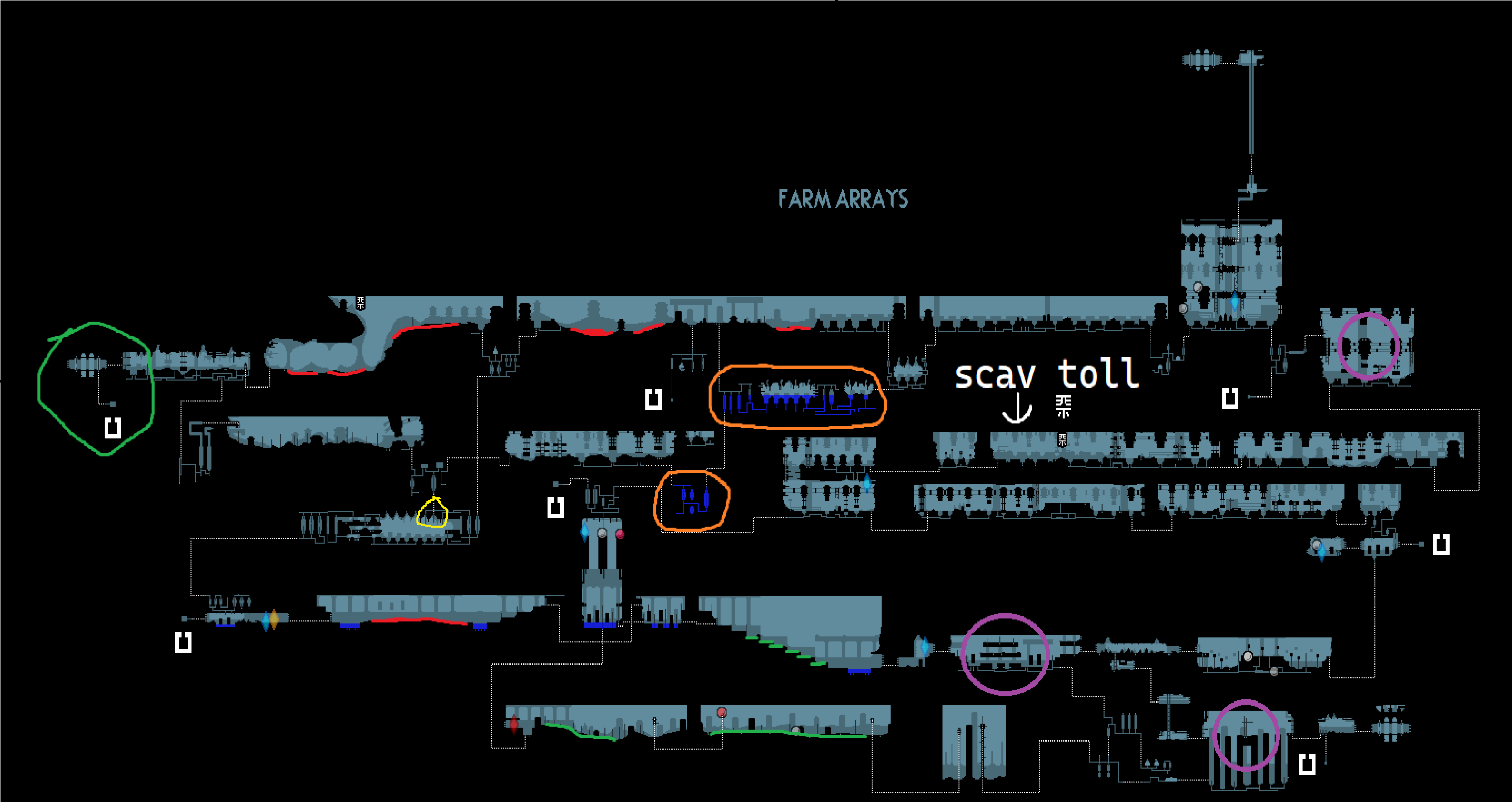 How to Explore Farm Arrays Without Using Deer in Rain World